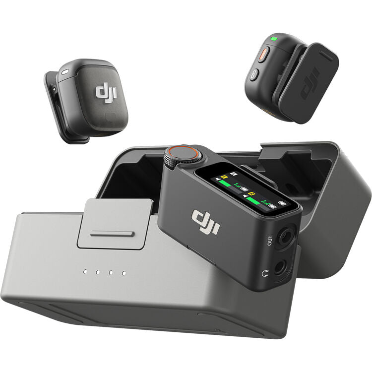DJI Mic 3 | Microfoane Wireless cu Inregistrare Interna 32-bit Float si Timecode