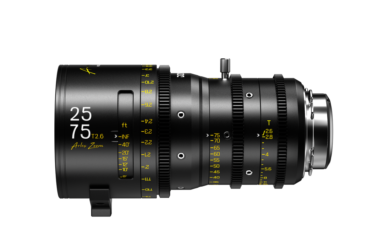 DZOFILM Arles Zoom T2.6 | Obiective Cinema Full-Frame PL, 25-75mm / 65-180mm / Kit 2 Obiective