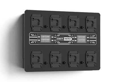 SWIT MATRIX-B8 / MATRIX-S8 – Incarcator Inteligent 8 Canale B-Mount & V-Mount