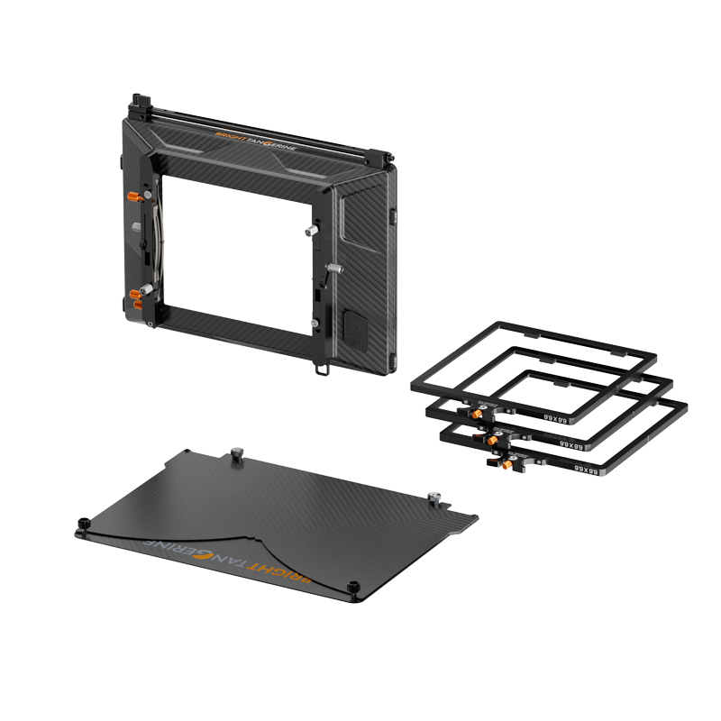 Bright Tangerine Misfit Six 3-Stage Kit – Matte Box Profesional 6.6” pentru Obiective Ultra-Wide și Broadcast