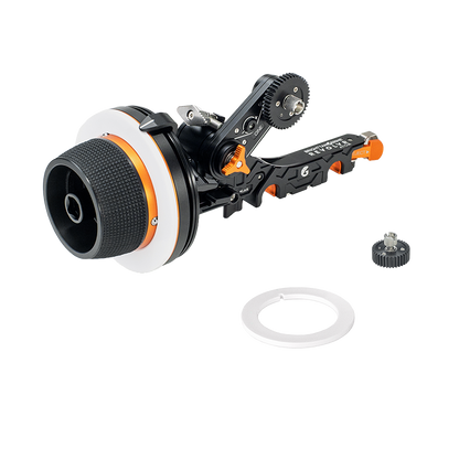 Bright Tangerine Revolvr Atom Cine Kit – Sistem Follow Focus Profesional pentru 15mm LWS