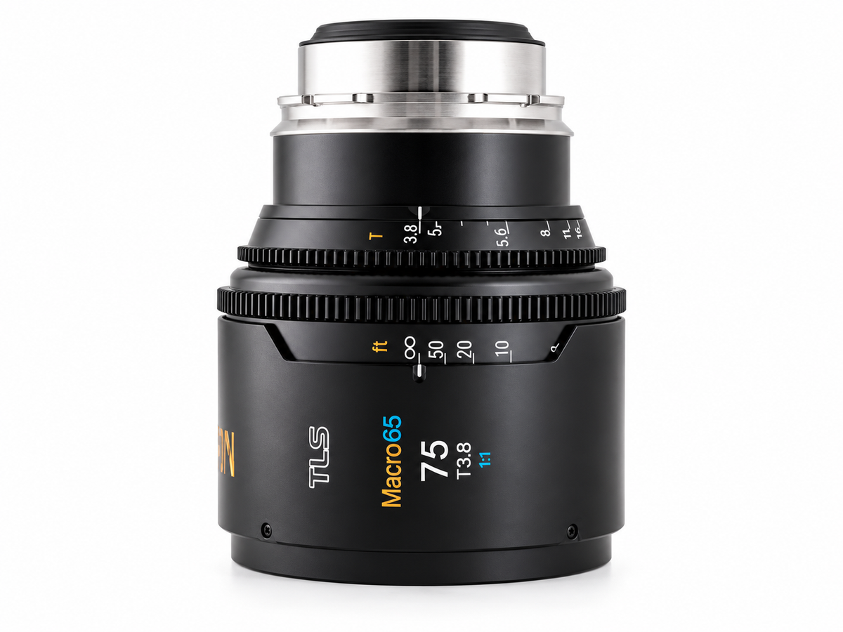 TLS Macro65 75mm T3.8 | Obiectiv Cinema Macro 1:1 Large Format LPL