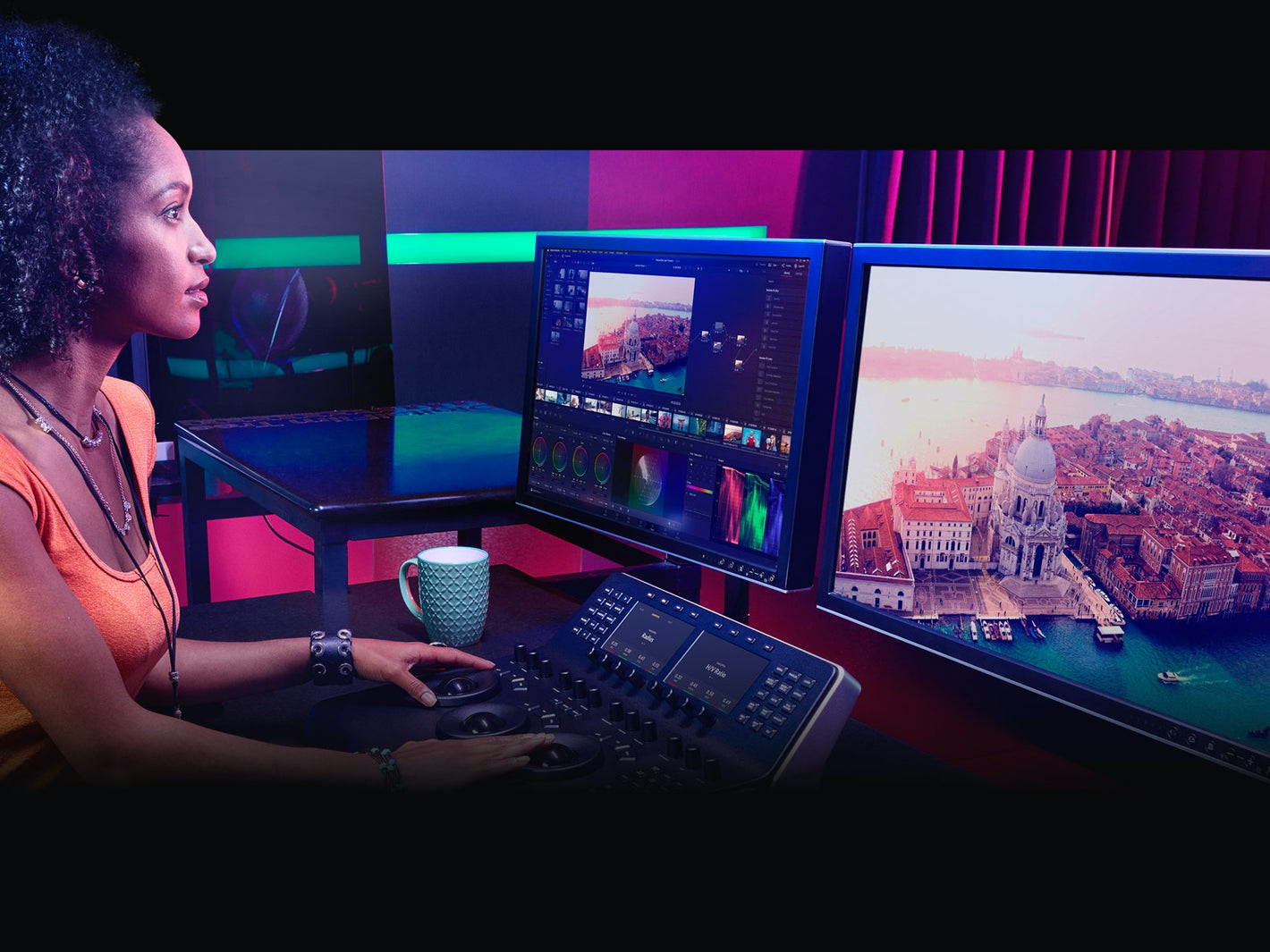 Davinci Resolve & Panels