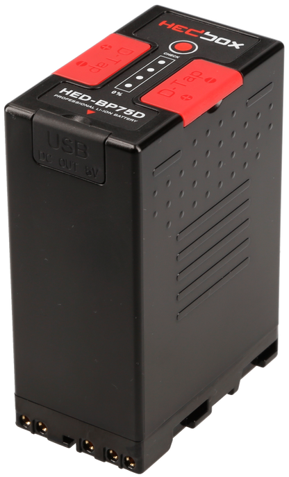 HEDBOX HED-BP75D / HED-BP95D | Acumulatori Info-Lithium Sony BP-U cu 2x D-Tap si USB