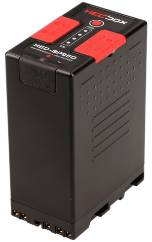 HEDBOX HED-BP75D / HED-BP95D | Acumulatori Info-Lithium Sony BP-U cu 2x D-Tap si USB