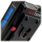 HEDBOX HED-DC150V | Incarcator Dual Simultan V-Mount cu LCD si Power Bank 4-Pin XLR, 75W