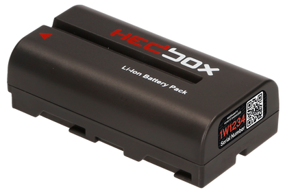 HEDBOX HED-NPF555 | Acumulator Info-Lithium NP-F Super High Capacity, 3200mAh / 23.7Wh