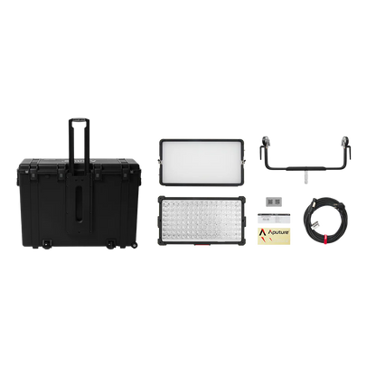 Aputure NOVA 9 2x1 LED Panel BLAIR 1200W IP65 – Single Light / 3-Light Kit