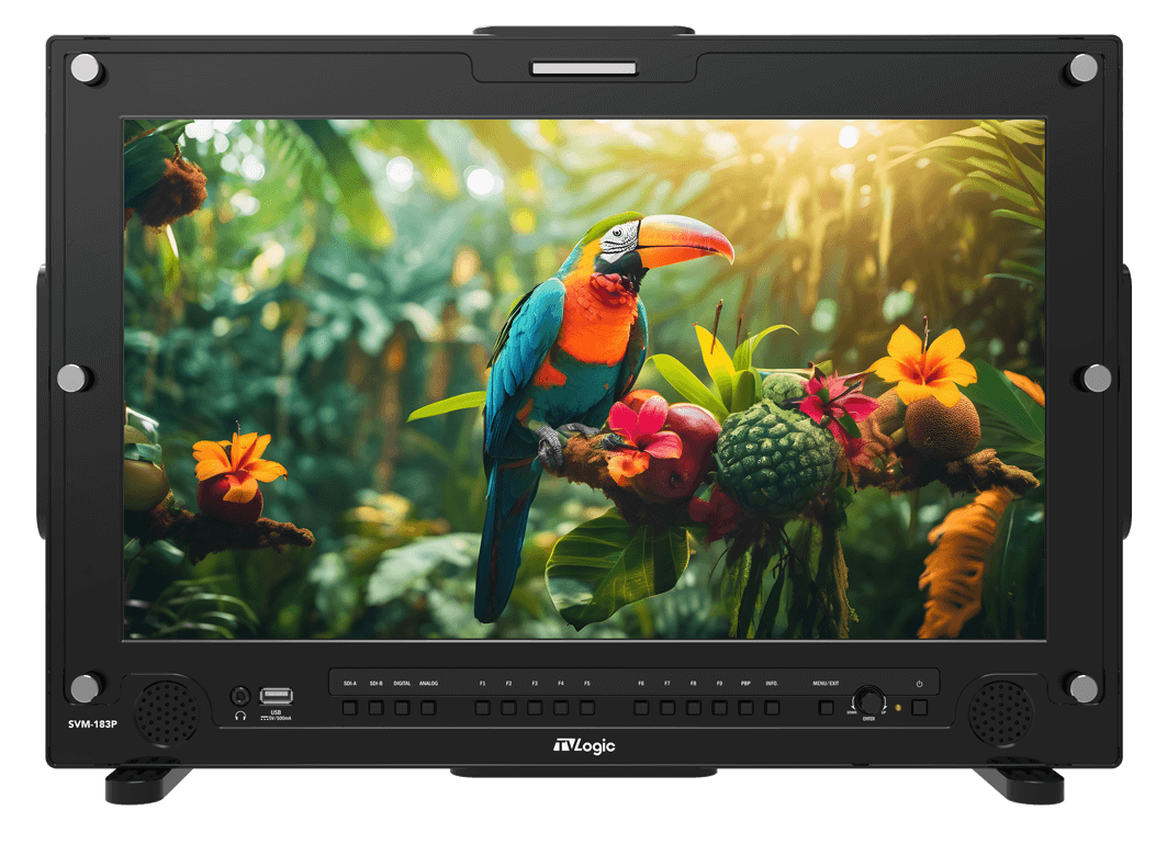 TVLogic SVM-183P Monitor Profesional 18.5 inch HDR 12G-SDI