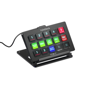 YoloLiv YoloDeck | Controler USB-C cu 15 Taste LCD pentru YoloBox