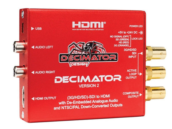 Mini convertor 3G/HD/SD-SDI la HDMI Decimator 2