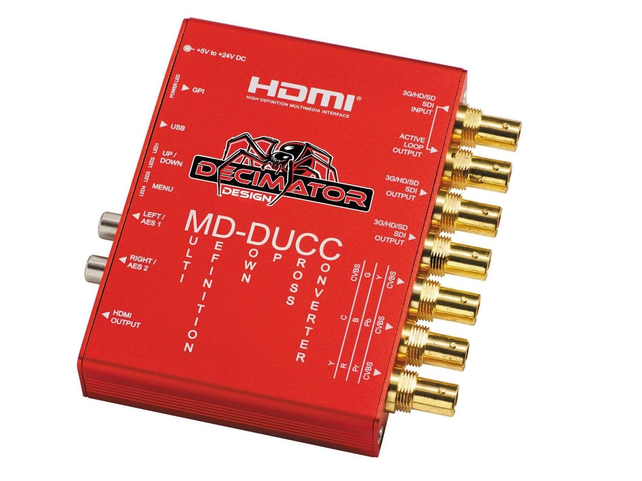 Mini convertor multi-definition Decimator MD-DUCC