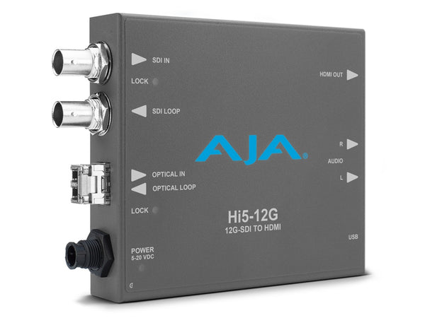 Mini convertor 12G-SDI la HDMI AJA Hi5-12G-R