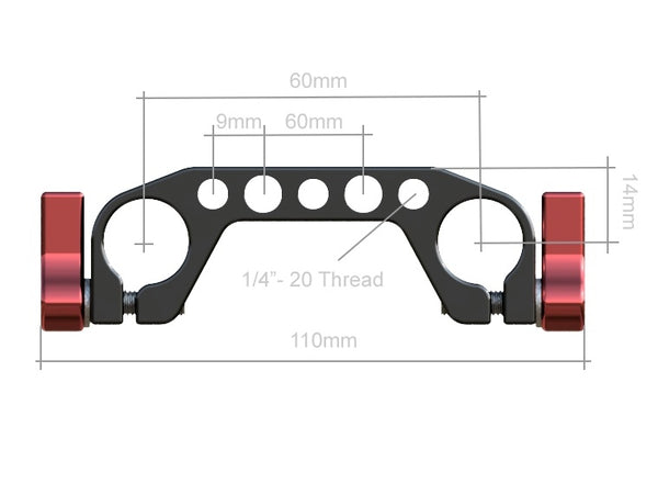 Prindere pentru tija de 15mm HEDBOX HOLD