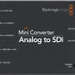 Blackmagic mini convertor analogic la SDI