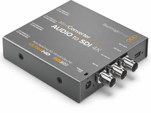 Blackmagic mini convertor audio la SDI 4K