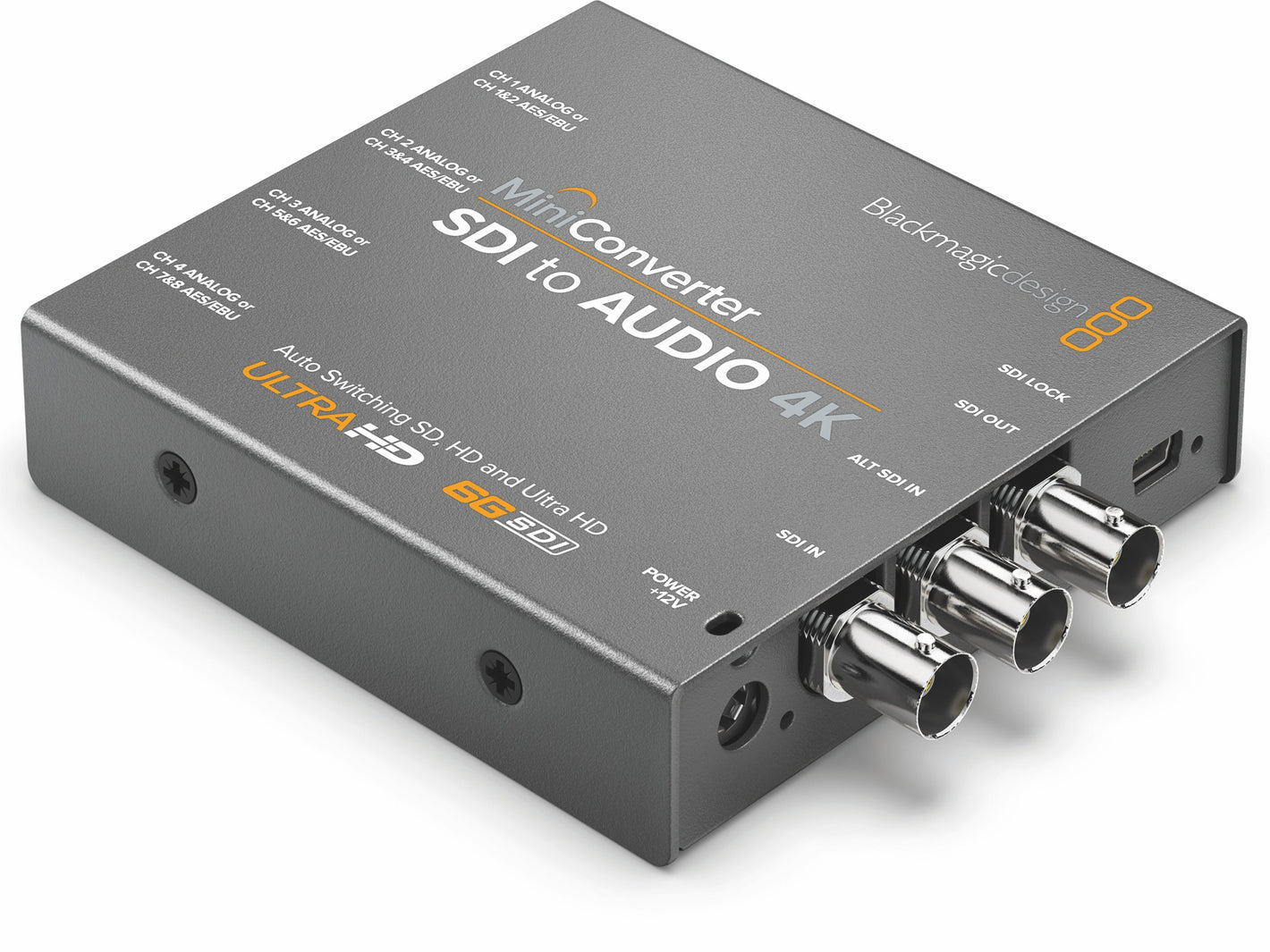 Blackmagic mini convertor SDI la audio 4K