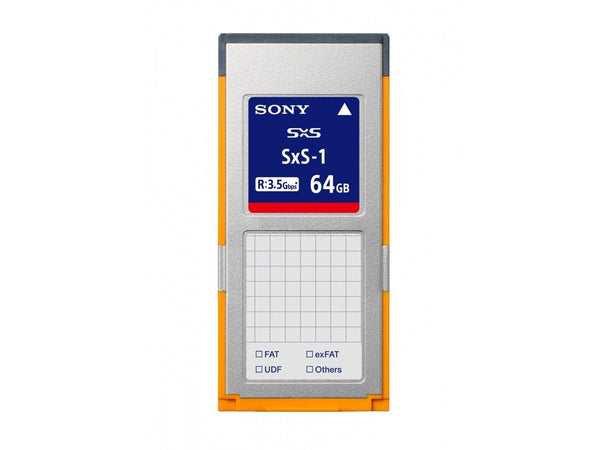 Card memorie Sony SxS-1 64GB