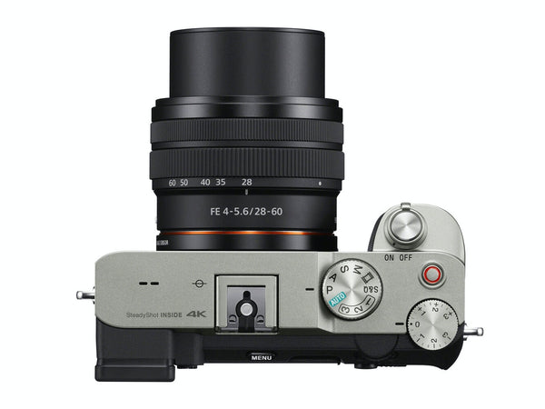 Sony Alpha a7C Camera mirrorless cu obiectiv 28-60mm (negru/argintiu)